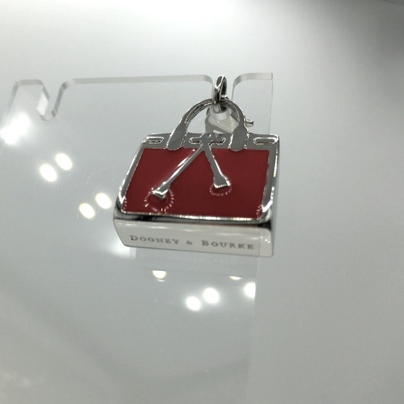 Dooney & Bourke || Mini Satchel❤️ Bag Charm Red || Like NEW✨ - Picture 2 of 7